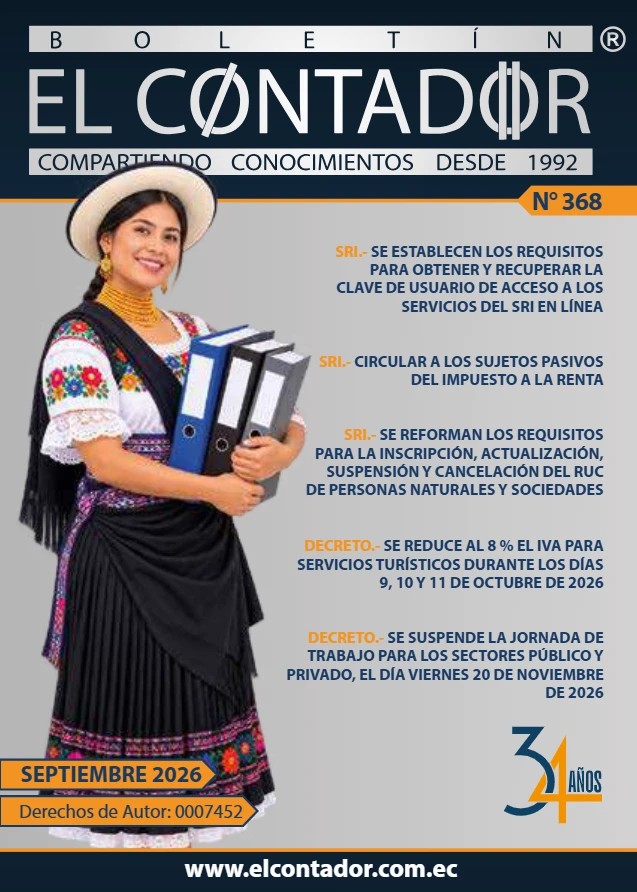 Boletín Septiembre 2026